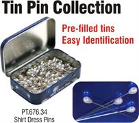 PINS SHIRT/DRESS 34MM 150PCS, TIN PINS